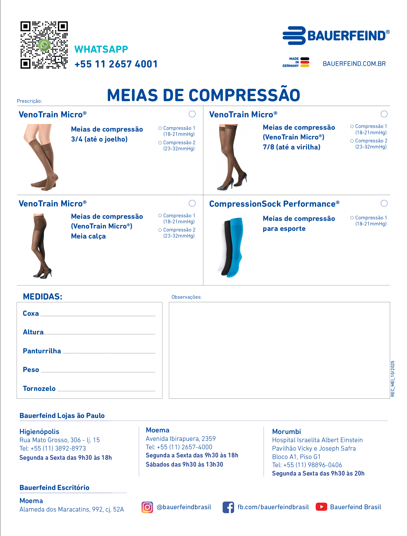 Meias de Compressão
